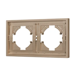 Фото #1 товара Рамка пластиковая FRM-TENDO-PL-2-GD (Arlight, -)