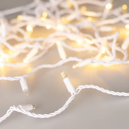 Фото #1 товара Светодиодная гирлянда ARD-STRING-CLASSIC-10000-WHITE-100LED-PULSE Warm (230V, 7W) (Ardecoled, IP65)