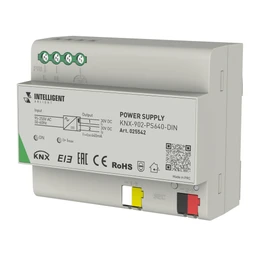 Фото #1 товара INTELLIGENT ARLIGHT Блок питания шины KNX-902-PS640-DIN (230V, 640mA) (IARL, IP20 Пластик, 2 года)