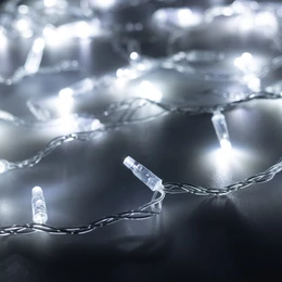 Фото #1 товара Светодиодная гирлянда ARD-STRING-CLASSIC-1000-CLEAR-100LED-PULSE White (230V, 7W) (Ardecoled, IP65)