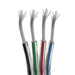 Фото #1 товара Шлейф питания ARL-18AWG-CLEAR-4Wire-CU (Arlight, -)