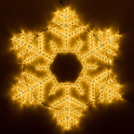 Фото #1 товара Фигура ARD-SNOWFLAKE-M10-1000x900-504LED Warm (230V, 31W) (Ardecoled, IP65)