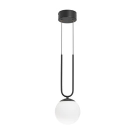 Фото #1 товара Светильник SP-BEADS-HANG-U-R130-10W Warm3000 (BK, 275 deg, 230V) (Arlight, IP20 Металл, 5 лет)