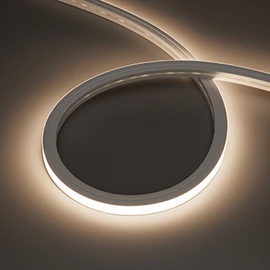 Фото #1 товара Светодиодная лента герметичная HORIZON-3D-А120-12x12mm 24V Day4000 (12 W/m, IP67, 5m, wire x1) (Arlight, Вывод боковой, 5 лет)