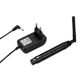 Фото #1 товара Усилитель SMART-DMX-Receiver Black (5V, XLR3 Male, 2.4G) (Arlight, IP20 Металл, 5 лет)