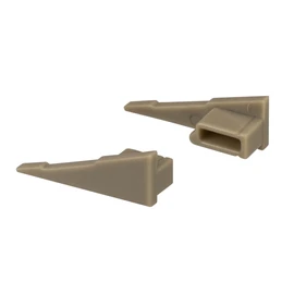 Фото #1 товара Комплект заглушек SL-MINI-SHELF-H8 OLIVE GREY (Arlight, Пластик)