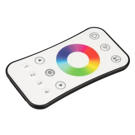 Фото #1 товара INTELLIGENT ARLIGHT Пульт SMART-RF-801-52-4G-1SC-RGB White (3V, 2.4G) (IARL, IP20 Пластик, 5 лет)