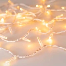 Фото #1 товара Светодиодная гирлянда ARD-STRING-CLASSIC-1000-CLEAR-100LED-PULSE Yellow (230V, 7W) (Ardecoled, IP65)