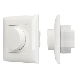 Фото #1 товара Панель SMART-P15-DIM-IN White (230V, 1A, TRIAC, Rotary, 2.4G) (Arlight, IP20 Пластик, 5 лет)