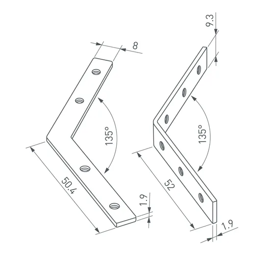 Фото #2 товара Соединитель профиля LINE-6070-L135 Set (Arlight, Металл)
