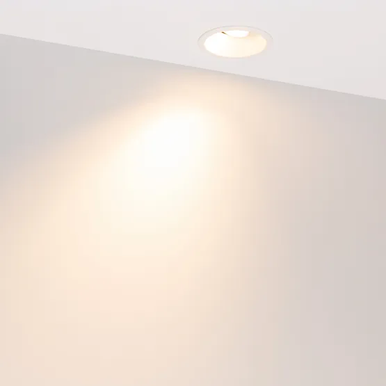 Фото #2 товара Светильник MS-FLOW-BUILT-R85-6W Warm3000 (BK, 55 deg, 230V) (Arlight, IP20 Металл, 5 лет)