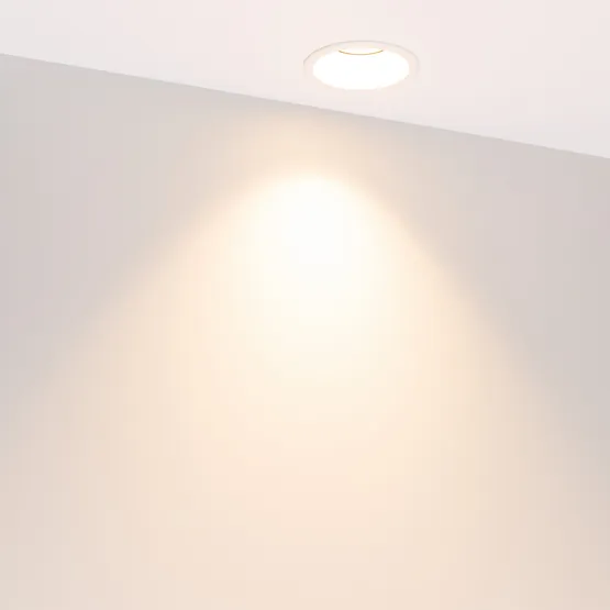 Фото #5 товара Светильник MS-FLOW-BUILT-R85-6W Warm3000 (BK, 55 deg, 230V) (Arlight, IP20 Металл, 5 лет)