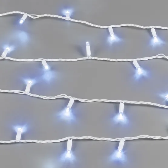 Фото #4 товара Светодиодная гирлянда ARD-STRING-CLASSIC-10000-CLEAR-100LED-FLASH BLUE (230V, 7W) (Ardecoled, IP65)