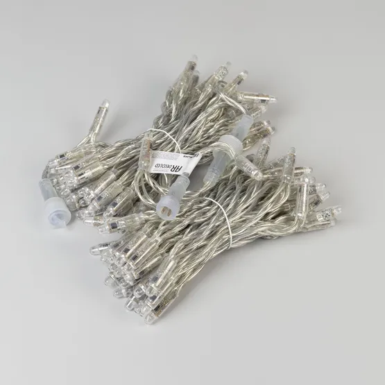 Фото #3 товара Светодиодная гирлянда ARD-STRING-CLASSIC-15000-CLEAR-100LED-LIVE RGB-SPI (12V, 53W) (Ardecoled, IP65)