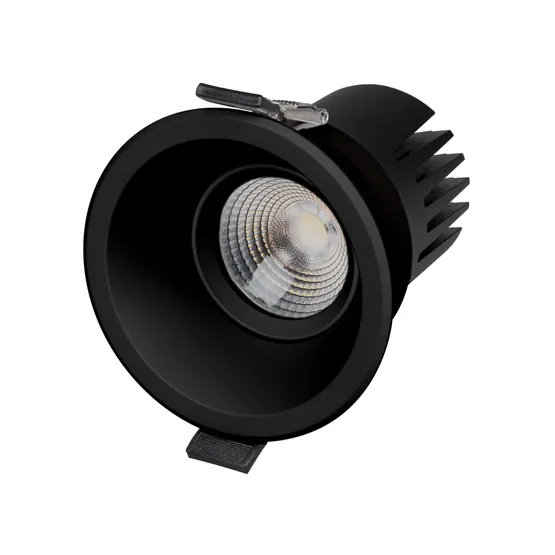 Фото #1 товара Светильник MS-FLOW-BUILT-R85-6W Warm3000 (BK, 55 deg, 230V) (Arlight, IP20 Металл, 5 лет)