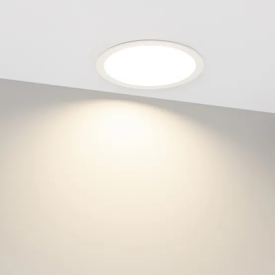 Фото #5 товара Светильник MS-DROP-BUILT-R158-30W Day4000 (WH, 90 deg, 230V) (Arlight, IP54 Металл, 5 лет)