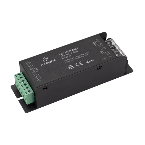 Фото товара Усилитель ARL-5022-DIM (12-24V, 1x25A, 300-600W) (Arlight, IP20 Металл, 3 года)