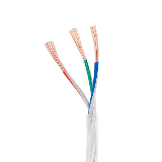 Фото товара Провод питания ARL-20AWG-CLEAR-3Wire-CU-Double (3x0.75mm, 4.5m) (Arlight, -)