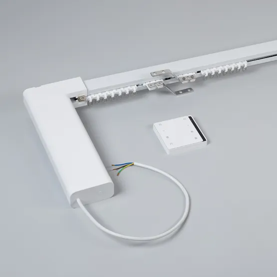 Фото #2 товара Карниз для штор с электроприводом ECK-IND-RF-4M (Arlight, IP20 Металл, 3 года)