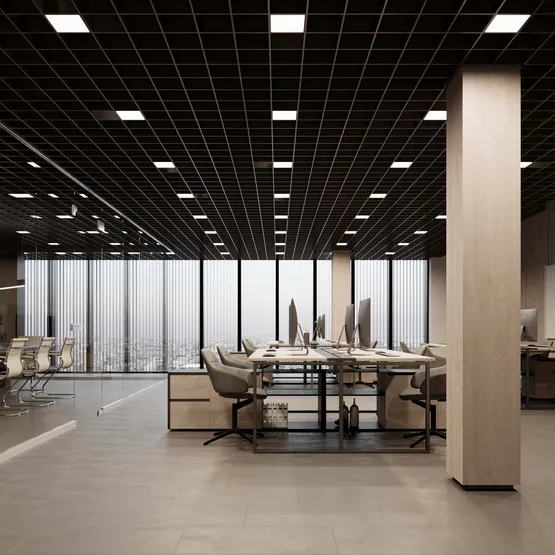 Фото #6 товара Светильник DL-GRIGLIATO-S190x190-24W Day4000 (BK, 100 deg, 230) (Arlight, IP40 Металл, 5 лет)