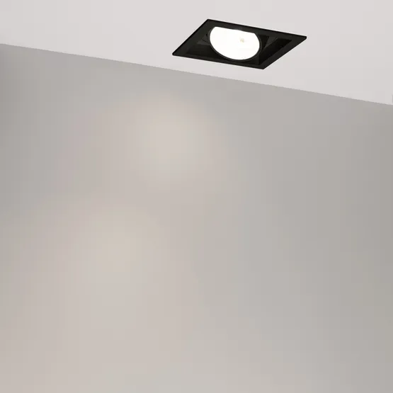 Фото #3 товара Светильник MS-VORTEX-BUILT-S140x140-30W Day4000 (BK-BK, 17 deg, 230V) (Arlight, IP20 Металл, 5 лет)