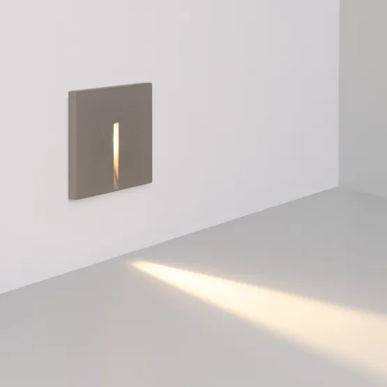 Фото #2 товара Светильник LT-TIE-S100-3W Warm3000 (GR, 25x45 deg, 230V) (Arlight, IP65 Бетон, 3 года)