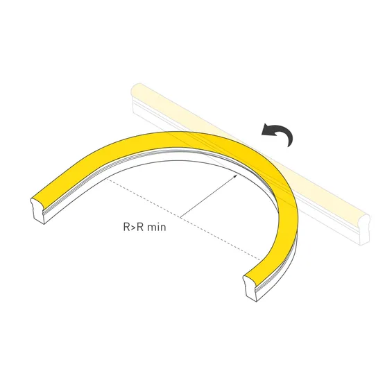 Фото #2 товара Гибкий неон ARL-NEON-2617-SIDE 230V RGB (Arlight, 8 Вт/м, IP65)