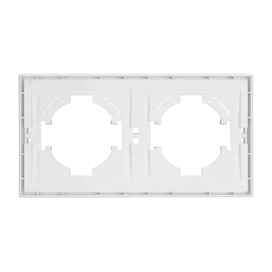 Фото #2 товара Рамка пластиковая FRM-TENDO-PL-2-WH (Arlight, -)