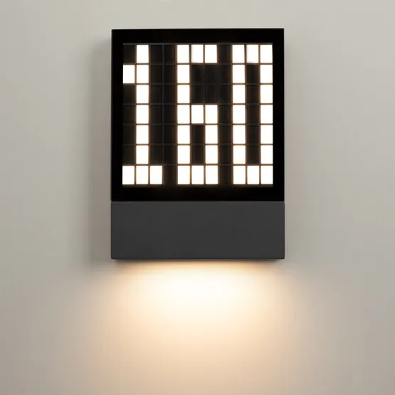 Фото #3 товара Светильник LGD-SIGN-WALL-S150x200-3W Warm3000 (GR, 148 deg, 230V) (Arlight, IP54 Металл, 3 года)