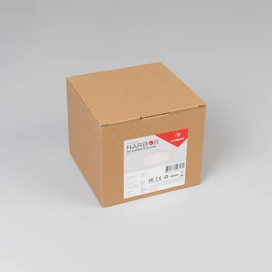 Фото #6 товара Светильник MS-HARBOR-R123-20W Day4000 (WH, 36 deg, 230V) (Arlight, IP20 Металл, 5 лет)