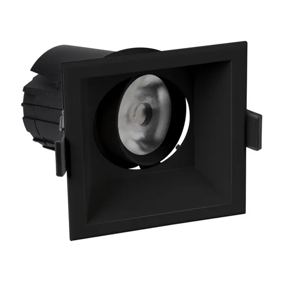 Фото #4 товара Светильник MS-FLOW-BUILT-S85x85-12W Warm3000 (BK, 55 deg, 230V) (Arlight, IP20 Металл, 5 лет)