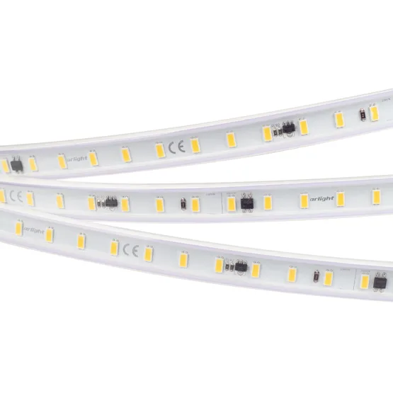 Фото #1 товара Светодиодная лента ARL-50000PV-230V Warm2700 (5630, 72 LED/m, WP2) (Arlight, 14 Вт/м, IP65)