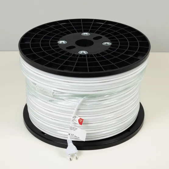 Фото #3 товара Светодиодная лента герметичная WAVE-SIDE-A120-12x25mm 230V Day4000 (12 W/m, IP67, 50m, wire x2) (Arlight, Грибовидная форма)