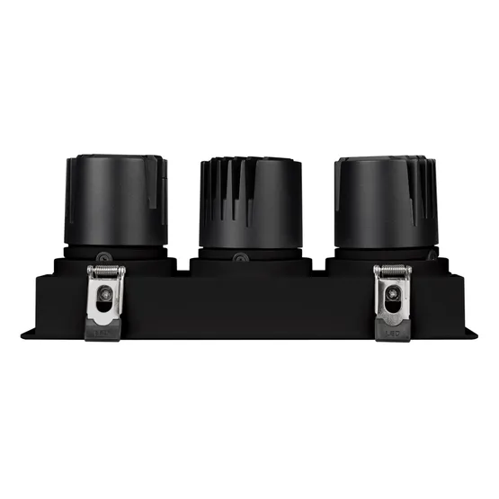 Фото #2 товара Светильник MS-FLOW-BUILT-S230x85-3x6W Warm3000 (BK, 38 deg, 230V) (Arlight, IP20 Металл, 5 лет)