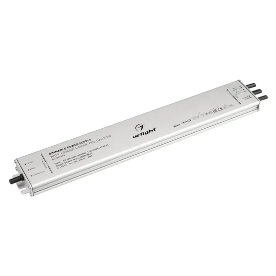 Фото #1 товара Блок питания ARPV-LG24400-LINEAR-PFC-DALI2-PD (24V, 16.7A, 400W) (Arlight, IP67 Металл, 5 лет)