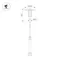 Минифото #2 товара Светильник OXOR-SHADL-C-500x600-35W Day4000 (BK-ST, 120 deg, 230V) IP65 (Arlight, -)
