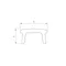 Минифото #2 товара Экран PLINTUS-H54B-2000 Opal (Arlight, Пластик)
