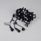 Минифото #4 товара Светодиодная гирлянда ARD-STRING-CLASSIC-1000-BLACK-100LED-MILK-PULSE White (230V, 7W) (Ardecoled, IP65)