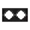 Минифото #3 товара Рамка пластиковая FRM-TENDO-SFPL-2-BK (Arlight, -)