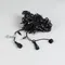 Минифото #3 товара Светодиодная гирлянда ARD-STRING-CLASSIC-10000-BLACK-100LED-FLASH PINK (230V, 7W) (Ardecoled, IP65)