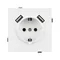 Минифото #3 товара Механизм розетки с USB зарядкой SCT-TENDO-MUAA-PL-WH (230V, 16A) (Arlight, -)