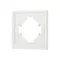 Минифото #1 товара Рамка пластиковая FRM-TENDO-SFPL-1-WH (Arlight, -)