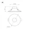 Минифото #3 товара Светильник MS-BLIZZARD-BUILT-R102-8W Warm3000 (BK, 100 deg, 230V) (Arlight, IP20 Металл, 3 года)