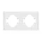 Минифото #3 товара Рамка пластиковая FRM-TENDO-PL-2-WH (Arlight, -)