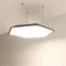Минифото #5 товара Светильник SP-TIARA-SLIM-HANG-H50-L800x720-75W Day4000 (BK, 160 deg, 230V) IP33 (Arlight, Металл)